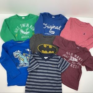 GAP Toddler Boy Sweatshirt T-Shirts Bundle Size 4